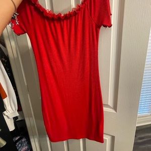 Red Mini Dress Bodycon